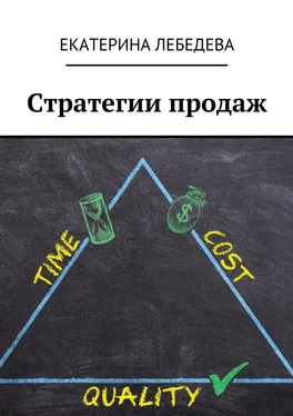 Екатерина Лебедева Стратегии продаж обложка книги