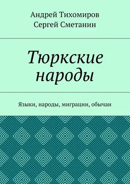Андрей Тихомиров Тюркские народы. Языки, народы, миграции, обычаи обложка книги