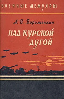 Арсений Ворожейкин Над Курской дугой обложка книги