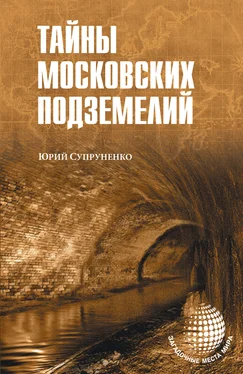 Юрий Супруненко Тайны московских подземелий обложка книги