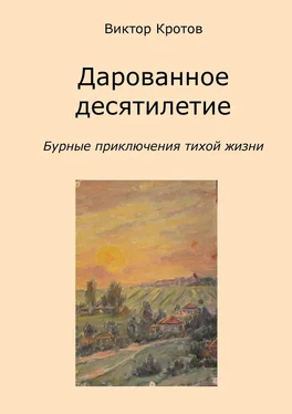 Виктор Кротов Дарованное десятилетие. Бурные приключения тихой жизни обложка книги