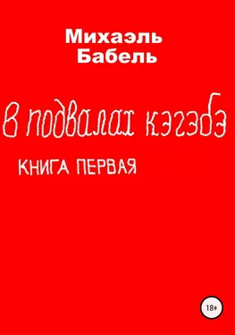 Михаэль Бабель В подвалах кэгэбэ. Книга первая обложка книги