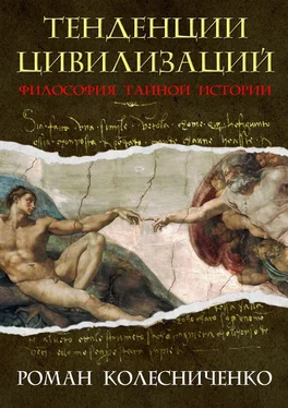 Роман Колесниченко Тенденции цивилизаций. Философия тайной истории обложка книги