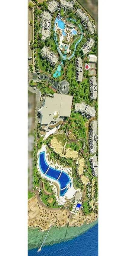 Карта отеля Краткая информация об отел Расположение Отель Monte Carlo - фото 1