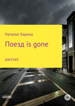 Наталья Харина Поезд is gone обложка книги