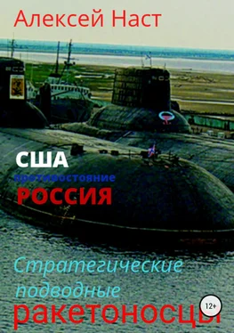 Алексей Наст Стратегические подводные ракетоносцы обложка книги