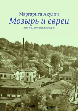 Маргарита Акулич Мозырь и евреи. История, холокост, наши дни обложка книги