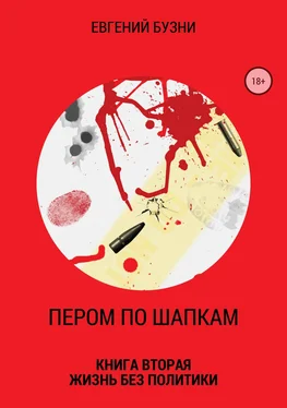 Евгений Бузни Пером по шапкам. Книга вторая. Жизнь без политики обложка книги