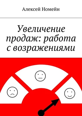 Алексей Номейн Увеличение продаж: работа с возражениями обложка книги