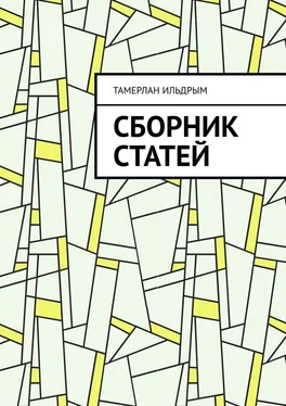 Тамерлан Ильдрым Сборник статей обложка книги