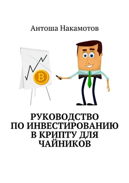 Антоша Накамотов Руководство по инвестированию в КРИПТУ для чайников обложка книги