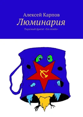 Алексей Карпов Люминария. Парусный фрегат «Sin miedo» обложка книги