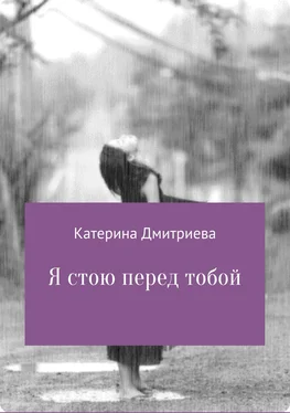 Катерина Дмитриева Я стою перед тобой обложка книги