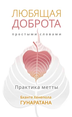 Бханте Хенепола Гунаратана Любящая доброта простыми словами. Практика метты обложка книги