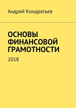 Андрей Кондратьев Основы финансовой грамотности. 2018 обложка книги