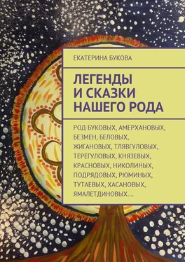 Екатерина Букова Легенды и сказки нашего Рода обложка книги