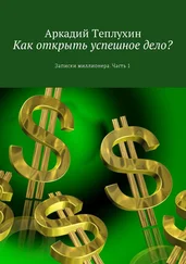 Аркадий Теплухин - Как открыть успешное дело? Записки миллионера. Часть 1