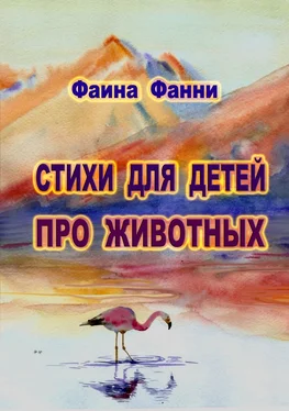 Фаина Фанни Стихи для детей о животных обложка книги