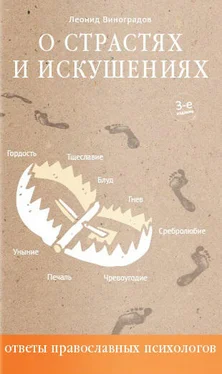 Леонид Виноградов О страстях и искушениях. Ответы православных психологов обложка книги