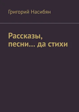 Григорий Насибян Рассказы, песни… да стихи обложка книги