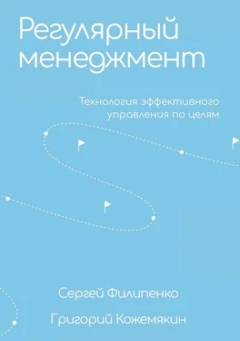 Григорий Кожемякин Регулярный менеджмент. Технология эффективного управления по целям обложка книги