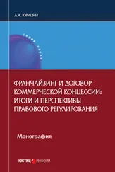 Александр Юрицин - Франчайзинг и договор коммерческой концессии. Итоги и перспективы правового регулирования