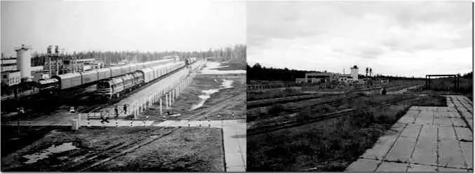 Рис 2 Место дислоцирования и обслуживания БЖРК примерно в 25 км от нп - фото 2