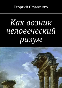 Георгий Наумченко Как возник человеческий разум обложка книги