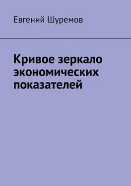 Евгений Шуремов Кривое зеркало экономических показателей обложка книги