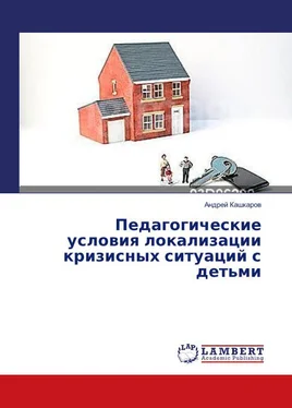 Андрей Кашкаров Педагогические условия локализации кризисных ситуаций с детьми обложка книги