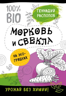 Геннадий Распопов Морковь и свекла на эко грядках. Урожай без химии обложка книги