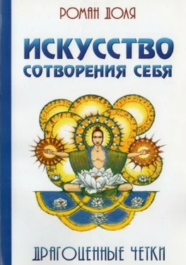 Роман Доля Искусство сотворения себя. Драгоценные четки обложка книги