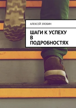 Алексей Злобин Шаги к успеху в подробностях обложка книги