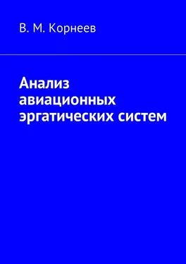 В. Корнеев Анализ авиационных эргатических систем обложка книги