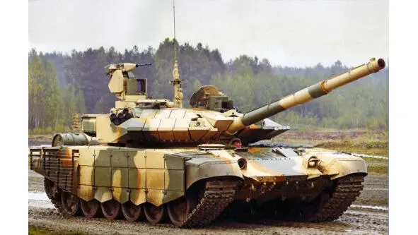 Танк Т90 МС Летающий танк В колонне Т14 Армата Практически сразу после - фото 8