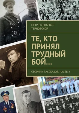 Петр Терновской Те, кто принял трудный бой… Сборник рассказов. Часть 2 обложка книги