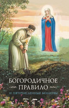 Сборник Богородичное правило. Пяточисленные молитвы обложка книги