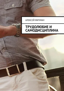 Алексей Мичман Трудолюбие и самодисциплина обложка книги