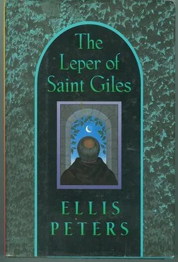 Ellis Peters The Leper of Saint Giles обложка книги