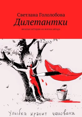 Светлана Гололобова Дилетантки. Веселые истории из жизни автора обложка книги