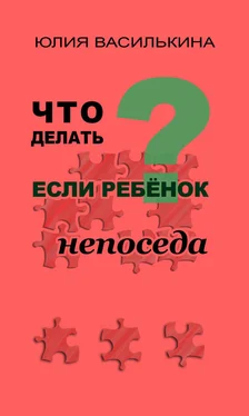 Юлия Василькина Что делать, если ребенок непоседа обложка книги