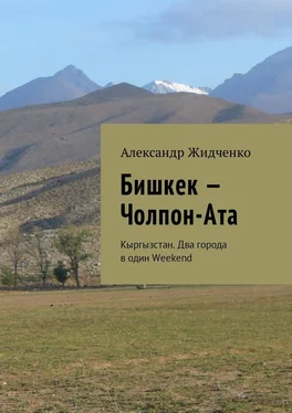 Александр Жидченко Бишкек – Чолпон-Ата. Кыргызстан. Два города в один Weekend обложка книги