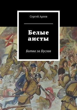 Сергей Арлов Белые аисты. Битва за Буслав обложка книги