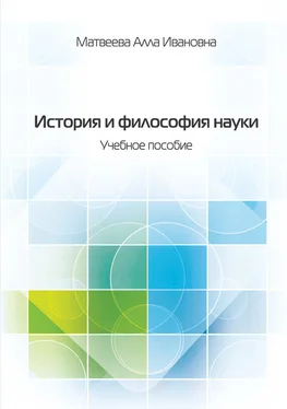 Алла Матвеева История и философия науки. Учебное пособие обложка книги