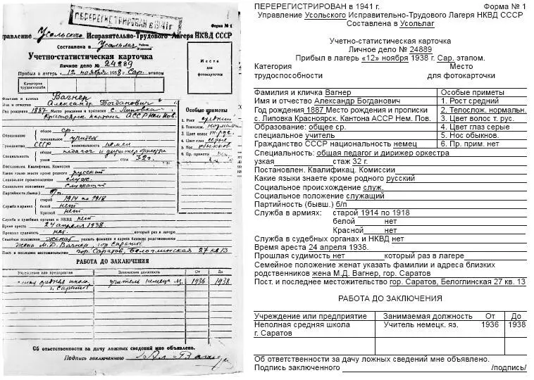 Сиблаг НКВД Последние письма пастора Вагнера Личный опыт поиска репрессированных - фото 42