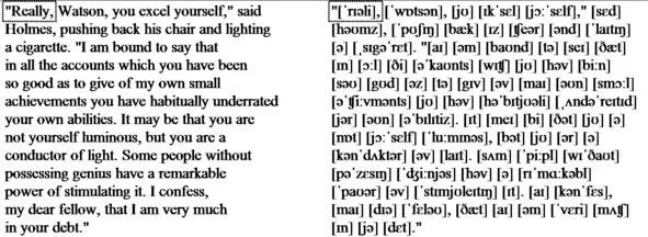 Really Watson you excel yourself said Holmes pushing back his chair and - фото 5