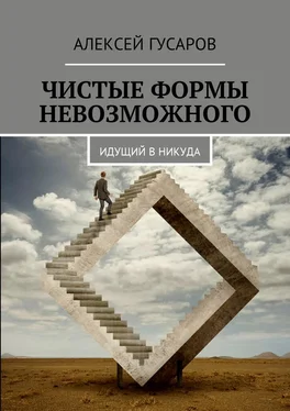 Алексей Гусаров Чистые формы невозможного. Идущий в никуда обложка книги