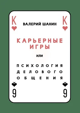 Валерий Шанин Карьерные игры, или Психология делового общения обложка книги