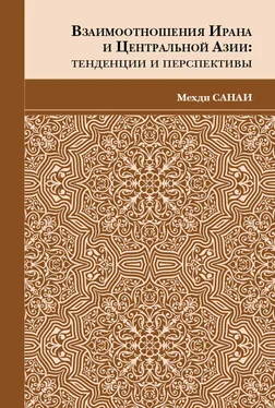 Мехди Санаи Взаимоотношения Ирана и Центральной Азии. Тенденции и перспективы обложка книги