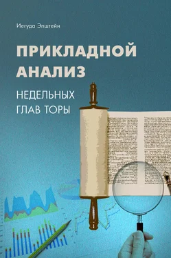 Йегуда Эпштейн Прикладной анализ недельных глав Торы обложка книги